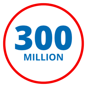 300 million